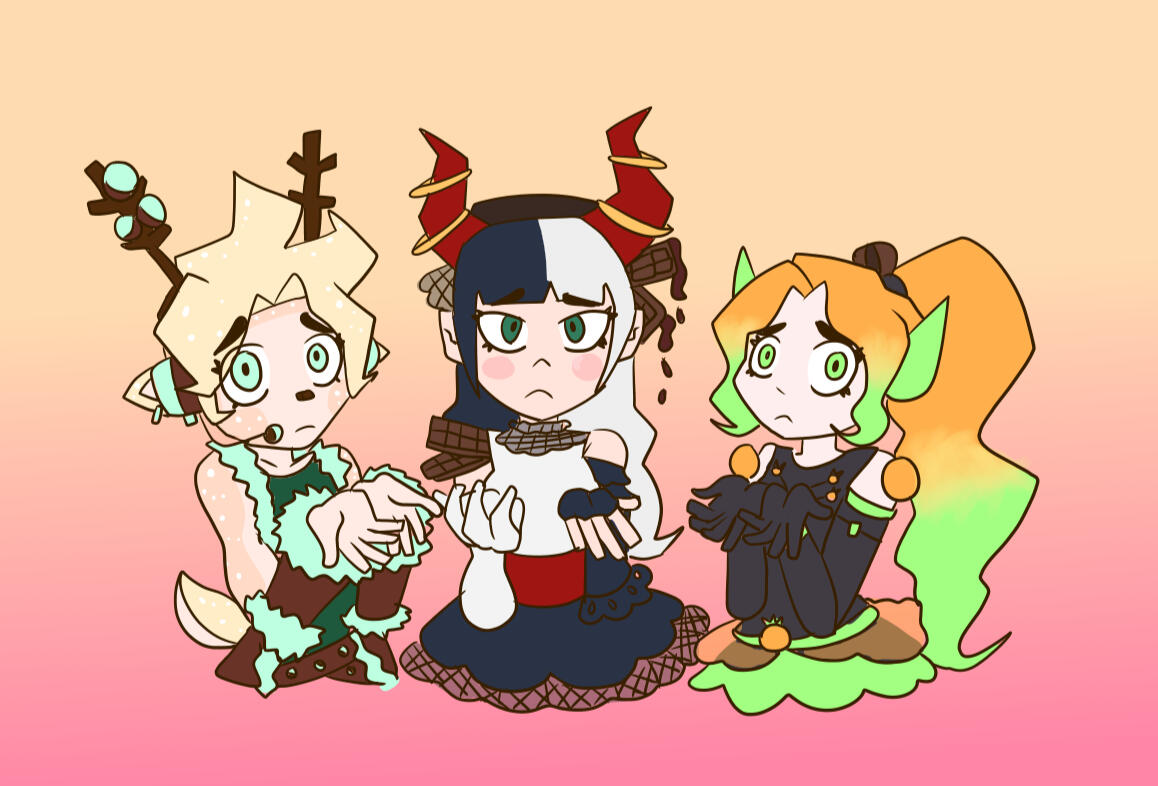 Gimme Chocolate! [BABYMETAL] cover artwork. (Fauna)