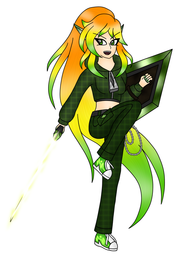 The Emerald Extraterrestrial TETRA (Alia of AGL)